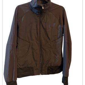 Lululemon black zip up light weight jacket